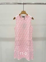 Monogram Mini Dress