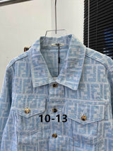 Denim Monogram Jacket