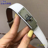 Adjustable Leather Belt 18MM