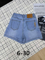 High-waist shorts